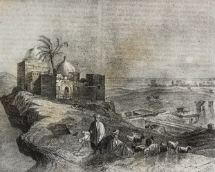 View of Tyre, Lebanon