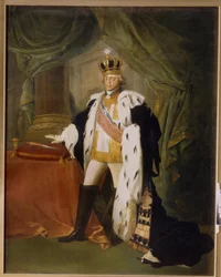 Portrait of the Emperor Paul I of Russia, in Dress of the Knight of the Maltese Order