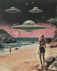 Cosmic Beach Encounter