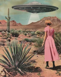 Desert UFO Encounter