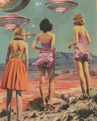 Retro Desert Encounter