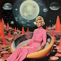 Retro Sci-Fi Woman
