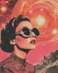 Retro Space Glamour
