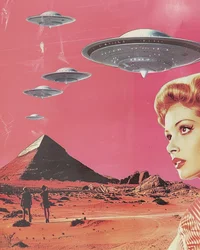 Retro UFO Invasion