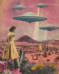 Vintage Desert UFO Women