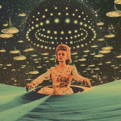 Vintage Space Encounter
