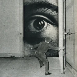 Surreal Gaze Beyond Door