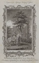 Richard I Mortally Wounded by an Arrow Shot by Bertram de Gourdon from the Walls of the Castle of Chilus