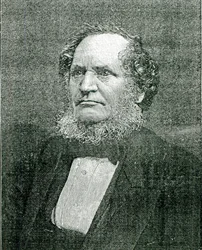 Edward Henry Smith Stanley, Lord Stanley, engraved after a photograph by Samuel A. Walker