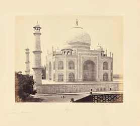 The Taj Mahal from the Corner of the Quadrangle