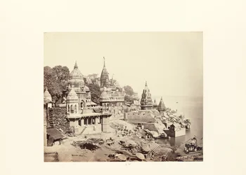 Benares; The Burning Ghat