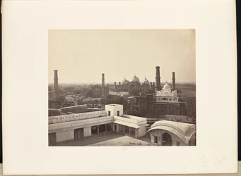 Lahore; View from Palace in the Fort
