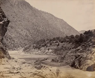 Rope Bridge near Kistwar
