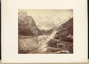 Snowy Peaks near the Gangotri Glacier