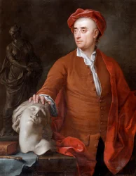 Portrait of John Michael Rysbrack, Presumed, 18th century