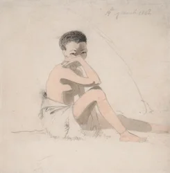 Korah Girl Seated