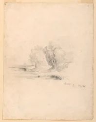 Brook and Trees