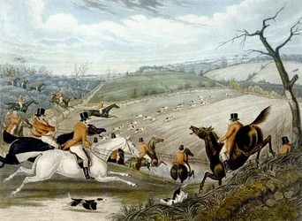 The Grand Leicestershire Fox Hunt, plate 1
