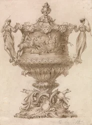Design for a Hunting Trophy or Loving Cup