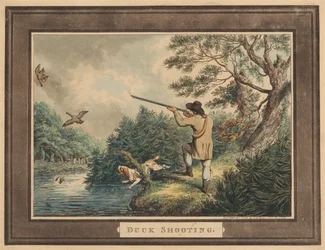 Hunting, Shooting, etc. [set of six]: 1. Duck Shooting