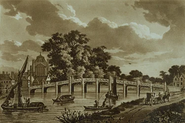 Hampton Court Bridge, Illustration from 