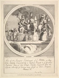 Some of the Principal Inhabitants of the Moon, as They Were Perfectly Discovered, May 1, 1788