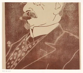 Portrait of an Unknown Man with Cigar