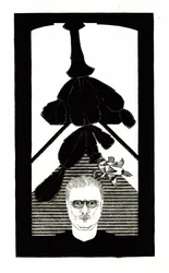 Self-portrait with an Easter cactus, ca 1927