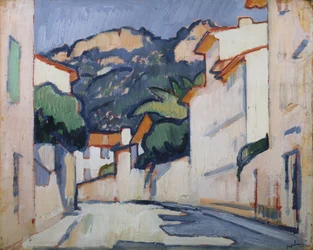 Street Scene, Cassis, c.1913