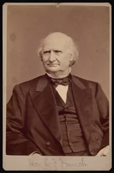 Portrait of Ezra Bartlett French, 1810-1880, 1878