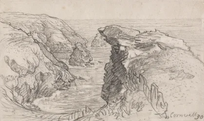 A Page from a Cornish Sketchbook: Cornwall 30