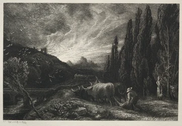 The Early Plowman, before 1861