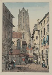 Facsimiles of Sketches Made in Flanders and Germany: Dome, Frankfurt