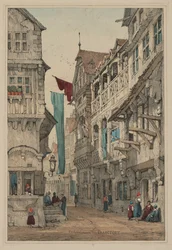 Facsimiles of Sketches Made in Flanders and Germany: Sachsenhausen, Frankfurt