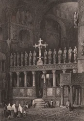 Iconostasis in Saint Mark