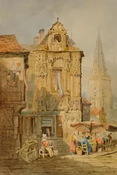 Marketplace at Bruges