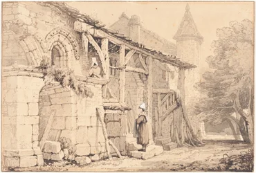 Scene at Jumièges