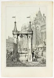St Omer, Strasbourg, from Facsimiles of Sketches made in Flanders and Germany