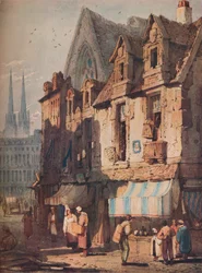 Street Scene, Bayeux, Normandy