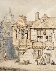 Street Scene in Rouen