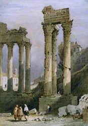 The Temple of Vespasian and Saturn