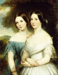Portrait of Two Sisters