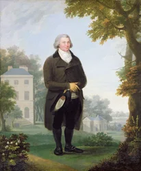 Gentleman in the Grounds of his House