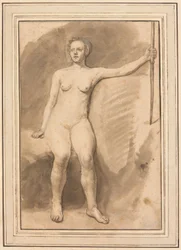 Seated Female Nude