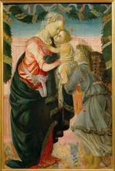 Virgin and Child Held by an Angel