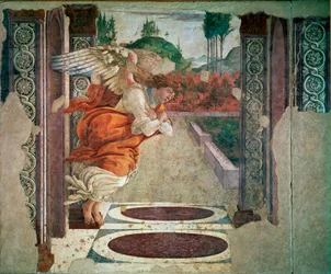 Angel of the Annunciation (detail)