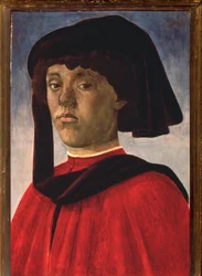 Portrait of Young Man with a Beret