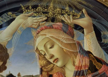 The Madonna of the Magnificat (detail)