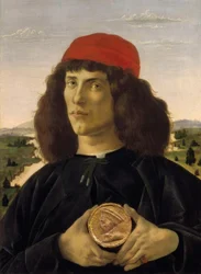 Portrait of an Unknown Man with the Medal of Cosimo the Elder
