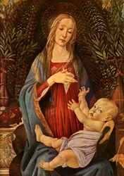 Madonna and Child with Both Saints John (detail)